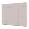 Kleiderschrank Doros Lukas Kaschmir 3+4 Türen 295x50x240 (42005124)