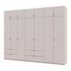 Kleiderschrank-Set Doros Lukas Kaschmir 3+4 Türen 300x50x240 (42005132)