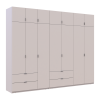 Kleiderschrank-Set Doros Lukas Kaschmir 3+4 Türen 300x50x240 (42005132)