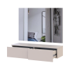Möbelset Doros Levia mit Spiegel Kaschmir 100x32x100 (42005237)