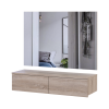 Möbelset Doros Levia mit Spiegel Sonoma Eiche 100x32x100 (42005388)