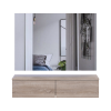 Möbelset Doros Levia mit Spiegel Sonoma Eiche 100x32x100 (42005388)