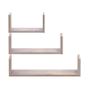 Regalsystem Doros Feel Sonoma Eiche 3-teilig 30/45/60x15x15 (41516081)