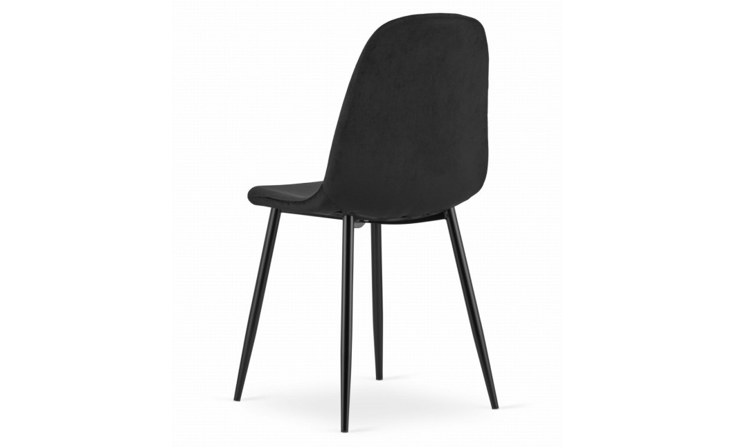 Sessel COMO – schwarzer Samt