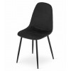 Sessel COMO – schwarzer Samt
