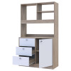 Mini-Küche Doros Leia Sonoma Eiche / Weiß 100x43x171 (81359335)