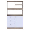 Mini-Küche Doros Leia Sonoma Eiche / Weiß 100x43x171 (81359335)