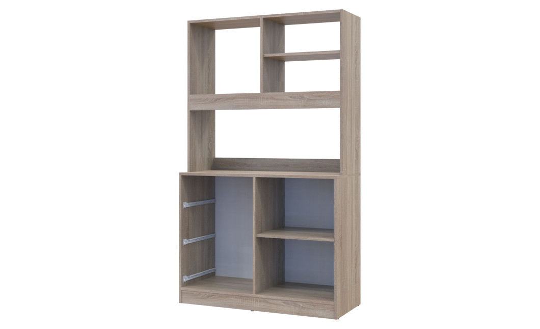 Mini-Küche Doros Leia Sonoma Eiche / Weiß 100x43x171 (81359335)