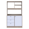 Mini-Küche Doros Leia Sonoma Eiche / Weiß 100x43x171 (81359335)