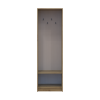 Offenes Regal Doros Rondi Artisan Eiche / Kaschmir 60x52x195 (41516242)