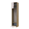 Offenes Regal Doros Rondi mit hohem Aufsatz Artisan Eiche / Kaschmir 60x52x260 (42005266)