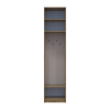 Offenes Regal Doros Rondi mit hohem Aufsatz Artisan Eiche / Kaschmir 60x52x260 (42005266)