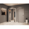 Flurschrank Doros City Weiß 1 Türen mit Spiegel 110x45x210 (44900058)