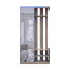 Flurschrank Doros City Sonoma Eiche 1 Türen mit Spiegel 110x45x210 (44900083)