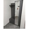 Flurschrank Doros Dora Graphitgrau 113,5x40x192 (44900219)