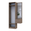 Flurschrank Doros Sola Set 1+2 Cannolo / Kaschmir mit Spiegel 105x40x215 (42005232)