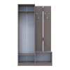 Flurschrank Doros Sola Set 1+3 Cannolo / Kaschmir 120x40x215 (42005233)