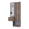 Flurschrank Doros Sola Set 2+3 Cannolo / Kaschmir mit Spiegel 105x40x215 (42005234)