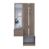 Flurschrank Doros Sola Set 2+3 Cannolo / Kaschmir mit Spiegel 105x40x215 (42005234)