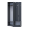 Flurschrank Doros Sola Set 1+3 Graphitgrau 120x40x215 (42005152)