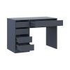 Schreibtisch Doros Ergo links Graphit 110х55х75 (41516113)
