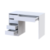 Schreibtisch Doros Ergo links Weiß 110x55x75 (41516105)