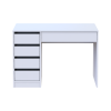 Schreibtisch Doros Ergo links Weiß 110x55x75 (41516105)