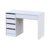 Schreibtisch Doros Ergo links Weiß 110x55x75 (41516105)