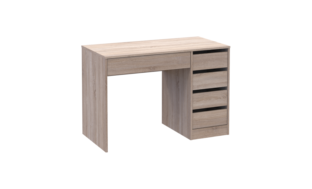 Schreibtisch Doros Ergo rechts Sonoma Eiche 110x55x75 (41516110)