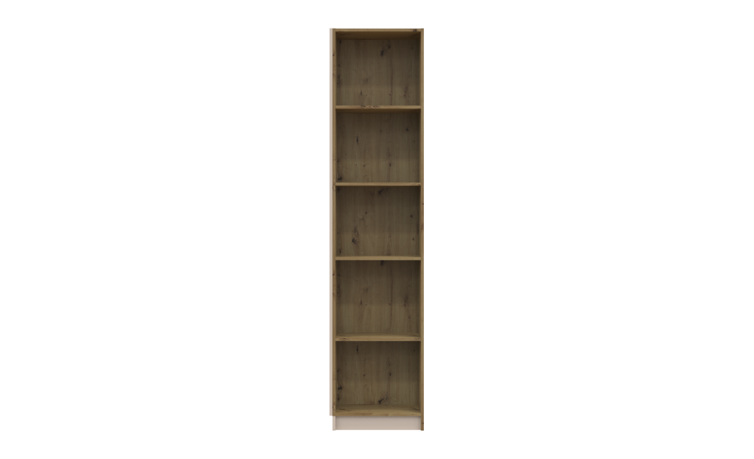 Regalsystem Doros Dale Kleiderschrank Kaschmir / Artisan Eiche 52x28x220 (41516118)