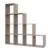 Regalsystem Doros Step 4x4 Sonoma Eiche offen 136,2x28,8x140,7 (41516165)