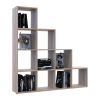 Regalsystem Doros Step 4x4 Sonoma Eiche offen 136,2x28,8x140,7 (41516165)