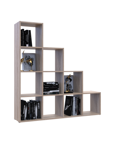 Regalsystem Doros Step 4x4 Sonoma Eiche offen 136,2x28,8x140,7 (41516165)
