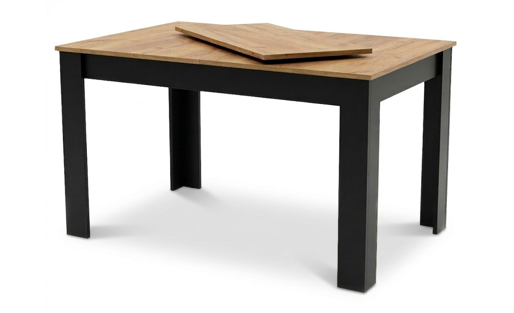 Ausziehtisch NP 120–160x80 Craft + Schwarz (100155161)