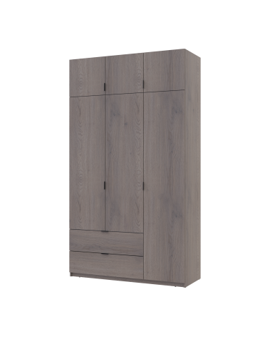 Kleiderschrank Doros Lukas mit Drehtüren Cannolo 3 Türen 135x50x240 (44900369)