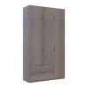 Kleiderschrank Doros Lukas mit Drehtüren Cannolo 3 Türen 135x50x240 (44900369)
