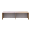 Kleiderschrank Doros Rondi mit Drehtüren mit Oberschrank Artisan Eiche / Graphitgrau 4 Türen 160x52x236 (80737828)
