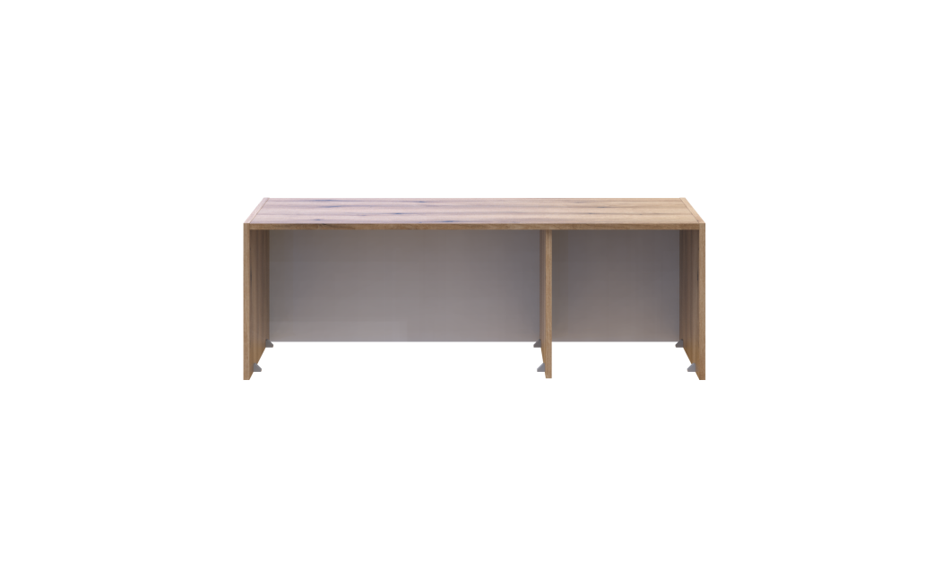 Kleiderschrank Doros Rondi mit Drehtüren mit Oberschrank Artisan Eiche / Graphitgrau 3 Türen 121x52x236 (80737818)