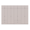 Kleiderschrank-Set Doros Lukas Kaschmir 4+4 Türen 340x50x240 (42005140)