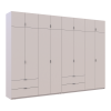 Kleiderschrank-Set Doros Lukas Kaschmir 4+4 Türen 340x50x240 (42005140)