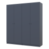Kleiderschrank-Set Doros Promo Anthrazit 2+2 Türen 180x48x204 (42005333)
