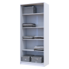Kleiderschrank Doros Promo mit Drehtüren Weiß mit Böden 2 Türen 90x48x204 (42005100)