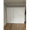 Kleiderschrank Doros Promo mit Drehtüren Weiß 2+3 Türen 225x48x204 (42005004)