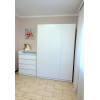 Kleiderschrank Doros Promo mit Drehtüren Weiß 3 Türen 135x48x204 (80737071)
