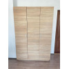 Kleiderschrank Doros Promo mit Drehtüren Sonoma Eiche 3 Türen 135x48x204 (80737072)