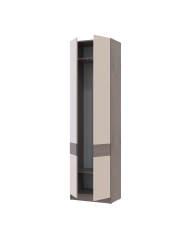 Kleiderschrank Doros Sola Cannolo / Kaschmir 60x40x215 (44900370)