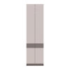 Kleiderschrank Doros Sola Cannolo / Kaschmir 60x40x215 (44900370)