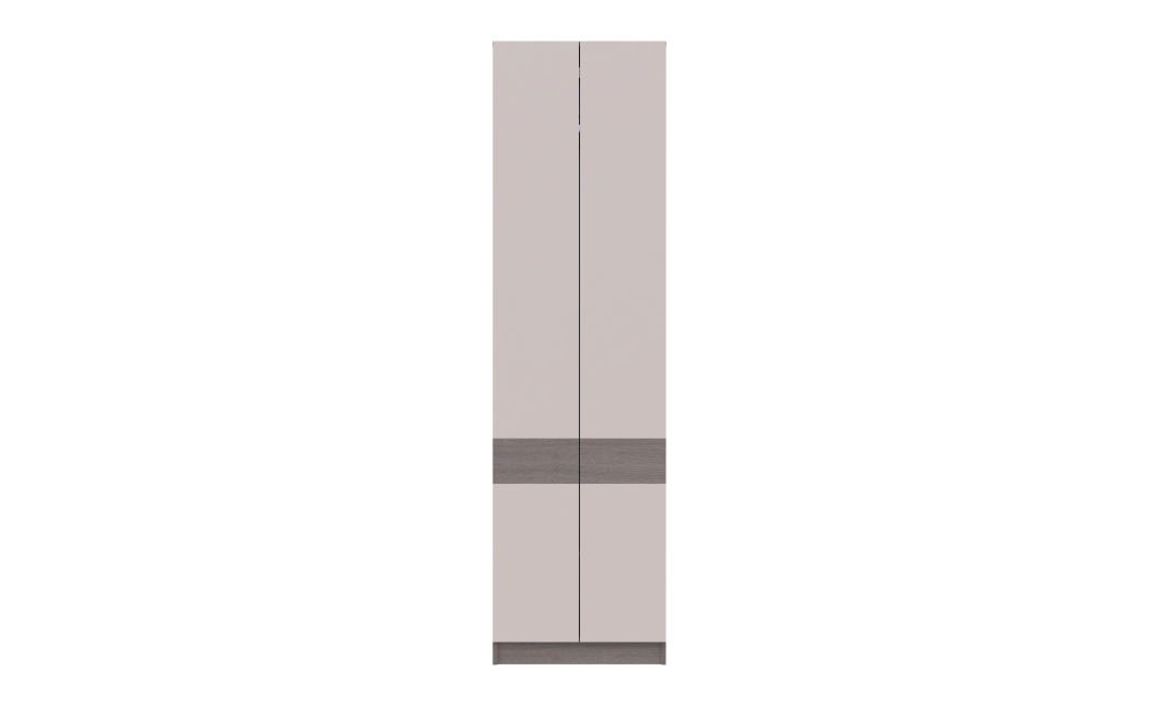 Kleiderschrank Doros Sola Cannolo / Kaschmir 60x40x215 (44900370)