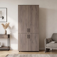 Kleiderschrank Doros Thorn Cremona Cannolo 2 Türen Böden 90x51,6x200 (44900428)
