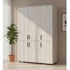 Kleiderschrank Doros Thorn Natti Kiefer 3 Türen Böden 135x51,6x200 (44900480)